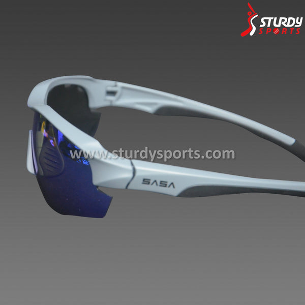 SASA Evolution Sunglasses (Grey Frame / Blue Lens) - Sunglasses - SASA - Sturdy Sports