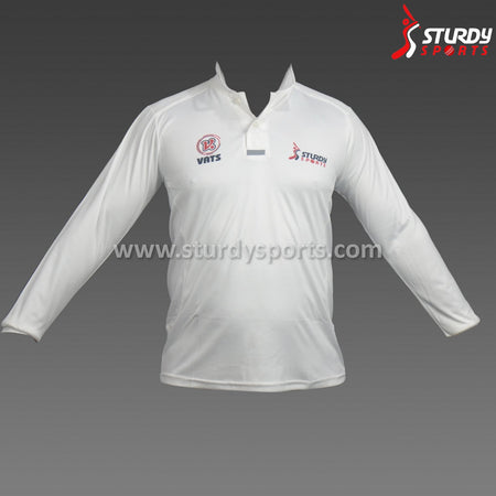 Sturdy White Full Sleeve Shirt (Junior) - White Shirt - Sturdy - Sturdy Sports