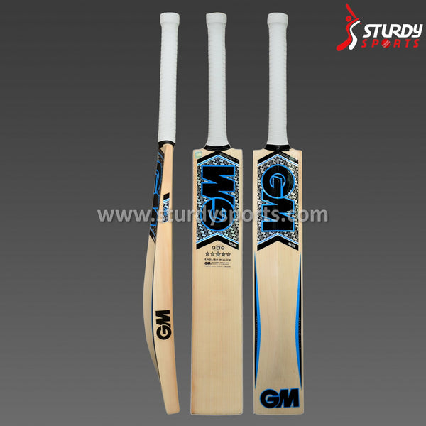 GM Neon 909 Cricket Bat - Size 5 - English Willow - Youth / Boys - GM - Sturdy Sports