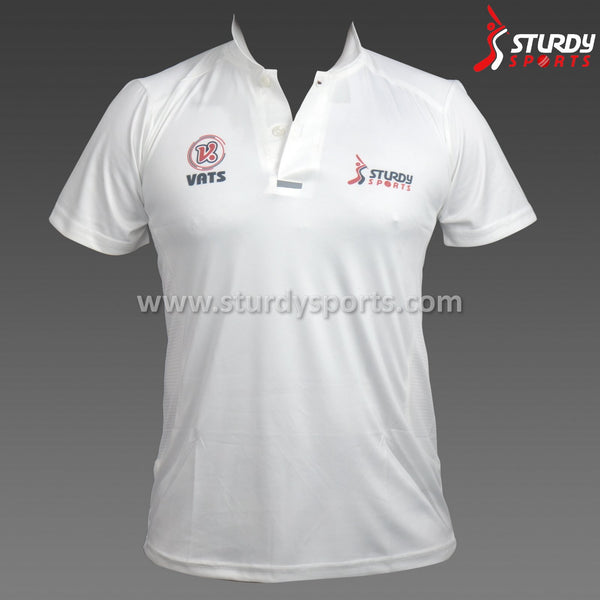 Sturdy White Short Sleeve Shirt (Mens) - White Shirt - Sturdy - Sturdy Sports