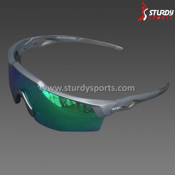 SASA Rebound Sunglasses (Black Frame / Green Lens) - Sunglasses - SASA - Sturdy Sports