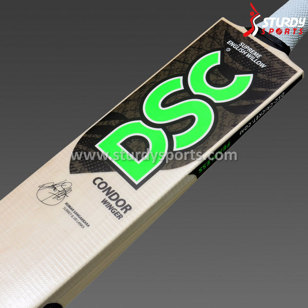 DSC Condor Winger Cricket Bat - Senior - English Willow - Mens (SH) - DSC - Sturdy Sports