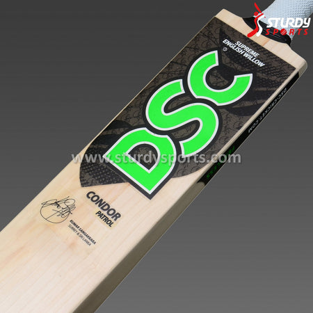 DSC Condor Patrol Cricket Bat - Senior - English Willow - Mens (SH) - DSC - Sturdy Sports