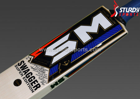 SM Swagger Cricket Bat - Senior - English Willow - Mens (SH) - SM - Sturdy Sports