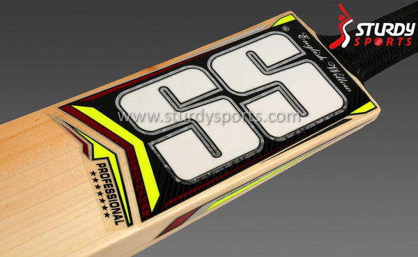 SS Professional Cricket Bat - Senior - English Willow - Mens (SH) - SS - Sturdy Sports