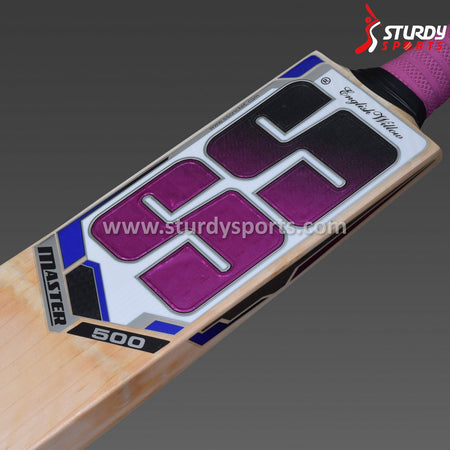 SS Master 500 Cricket Bat - Senior - English Willow - Mens (SH) - SS - Sturdy Sports