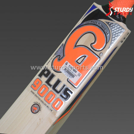 CA Plus 9000 Cricket Bat - Senior - English Willow - Mens (SH) - CA - Sturdy Sports