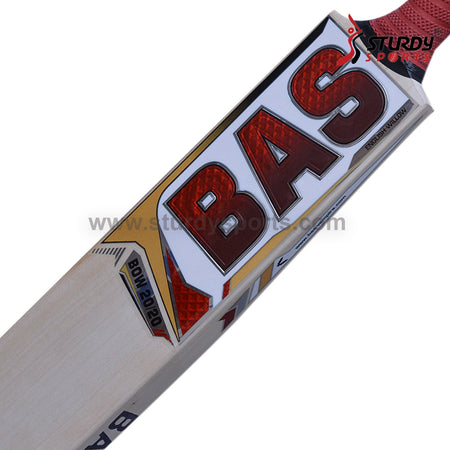 BAS Bow 20/20 19/20 Cricket Bat - Senior - English Willow - Mens (SH) - BAS - Sturdy Sports