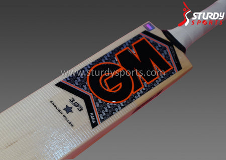 GM Mana 303 Cricket Bat - Size 4 - English Willow - Youth / Boys - GM - Sturdy Sports