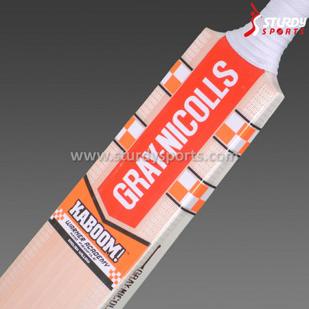 Gray Nicolls Kaboom Warner Academy Cricket Bat - Size 5 - English Willow - Youth / Boys - Gray Nicolls - Sturdy Sports