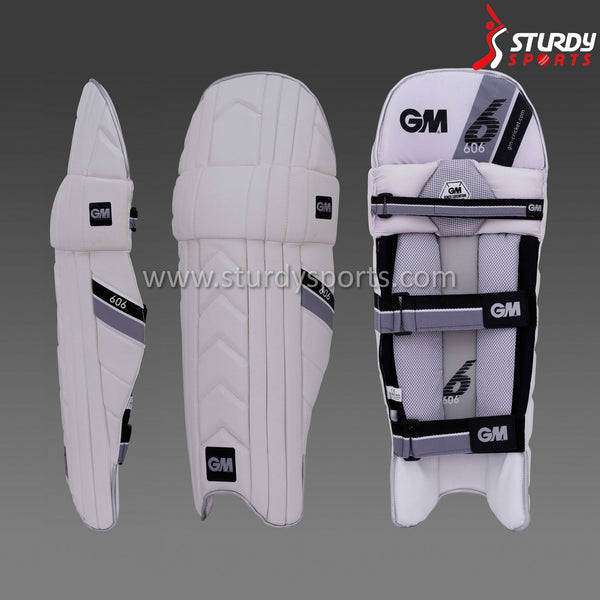 GM 606 Batting Pads - Mens - Batting Pads - Mens - GM - Sturdy Sports