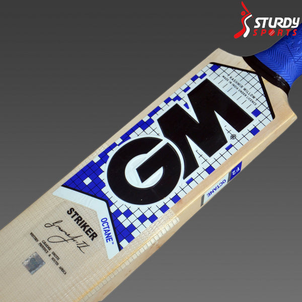 GM Octane Striker Kashmir Willow Bat (Size 1) - Kashmiri Willow - Youth / Boys - GM - Sturdy Sports