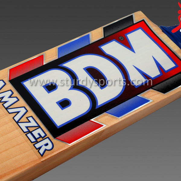 BDM Amazer Cricket Bat - Senior - English Willow - Mens (SH) - BDM - Sturdy Sports