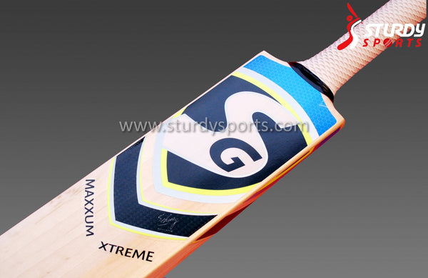 SG Maxxum Xtreme Cricket Bat - Senior - English Willow - Mens (SH) - SG - Sturdy Sports