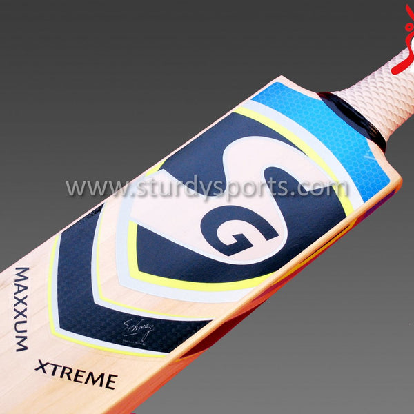 SG Maxxum Xtreme Cricket Bat - Senior - English Willow - Mens (SH) - SG - Sturdy Sports