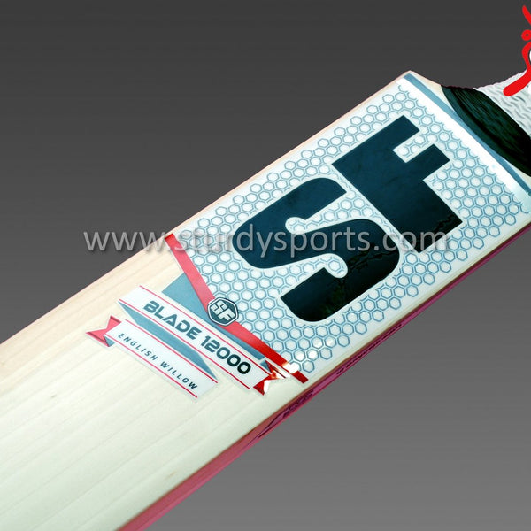 SF Blade 12000 Cricket Bat - Senior - English Willow - Mens (SH) - SF - Sturdy Sports