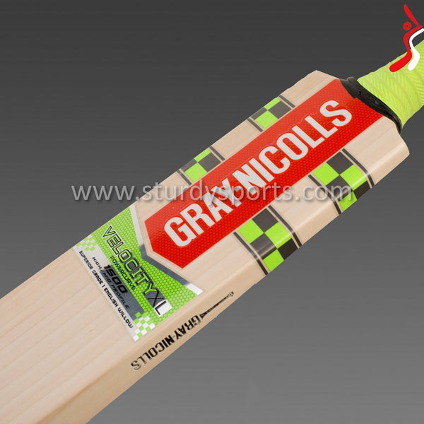 Gray Nicolls Velocity XL 1500 Cricket Bat - Senior - English Willow - Mens (SH) - Gray Nicolls - Sturdy Sports