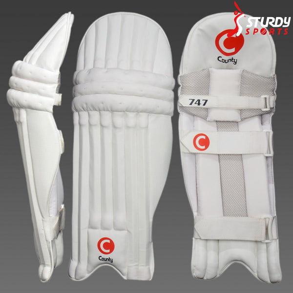 County 747 Batting Pads - Mens - Batting Pads - Mens - County - Sturdy Sports