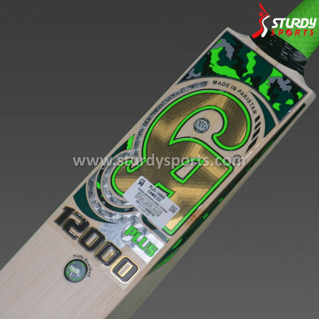 CA Plus 12000 Camu Edition Cricket Bat - Senior - English Willow - Mens (SH) - CA - Sturdy Sports