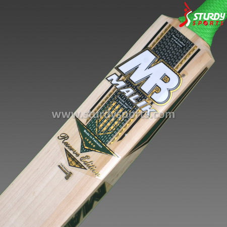 MB Malik Reserve Edition Cricket Bat - Senior - English Willow - Mens (SH) - MB MALIK - Sturdy Sports