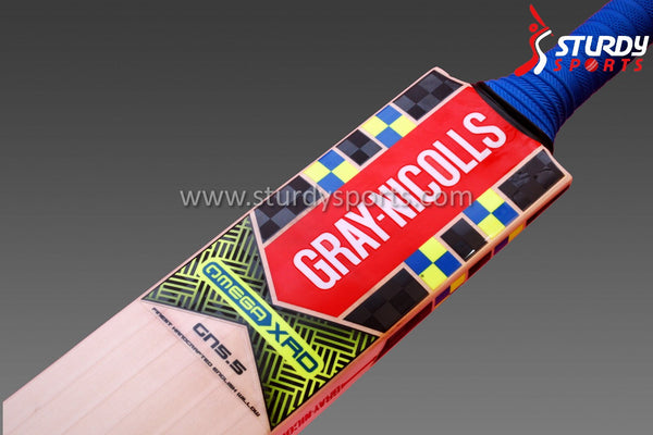 Gray Nicolls Omega XRD GN5.5 Cricket Bat - Senior - English Willow - Mens (SH) - Gray Nicolls - Sturdy Sports