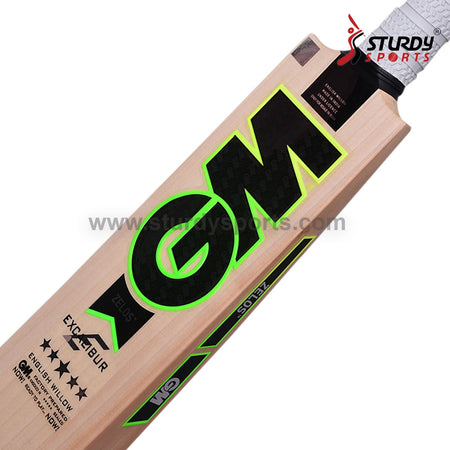 GM Zelos Excalibur Cricket Bat - Senior - English Willow - Mens (SH) - GM - Sturdy Sports