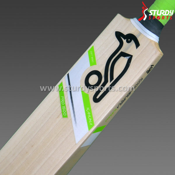 Kookaburra Kahuna Pro 1500 Cricket Bat - Senior - English Willow - Mens (SH) - Kookaburra - Sturdy Sports