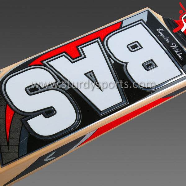 BAS King Hitter Cricket Bat - Senior - English Willow - Mens (SH) - BAS - Sturdy Sports