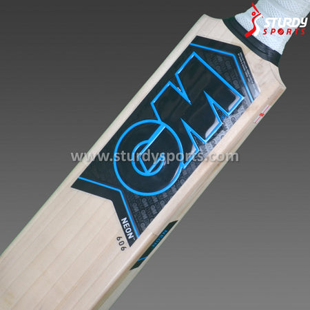 GM Neon L540 DXM 606 Cricket Bat - Senior - English Willow - Mens (SH) - GM - Sturdy Sports