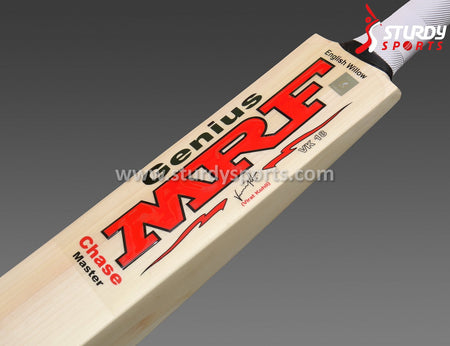 MRF Virat Kohli Chase Master Cricket Bat - Senior - English Willow - Mens (SH) - MRF - Sturdy Sports