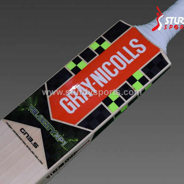 Gray Nicolls Velocity XP1 GN3.5 Cricket Bat - Senior - English Willow - Mens (SH) - Gray Nicolls - Sturdy Sports