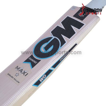 GM Diamond Maxi Cricket Bat - Senior - English Willow - Mens (SH) - GM - Sturdy Sports