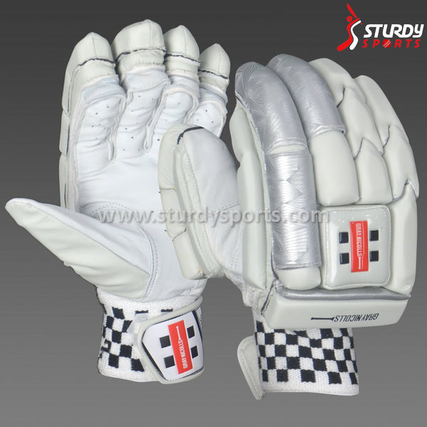 Gray Nicolls Silver Batting Gloves - Mens - Batting Gloves - Mens - Gray Nicolls - Sturdy Sports