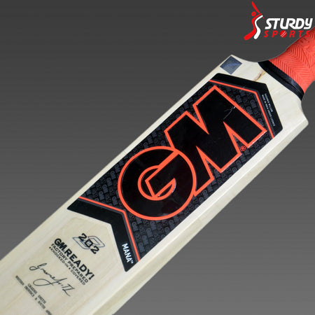 GM Mana 202 Kashmir Willow Bat (Size 4) - Kashmiri Willow - Youth / Boys - GM - Sturdy Sports