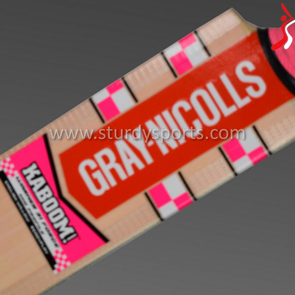 Gray Nicolls Kaboom Warner 31 Force Cricket Bat - Harrow - English Willow - Youth / Boys - Gray Nicolls - Sturdy Sports