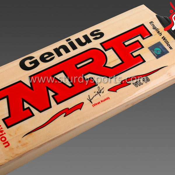 MRF Virat Kohli Limited Edition Cricket Bat - Senior LB/LH - English Willow - Mens (LB/LH) - MRF - Sturdy Sports