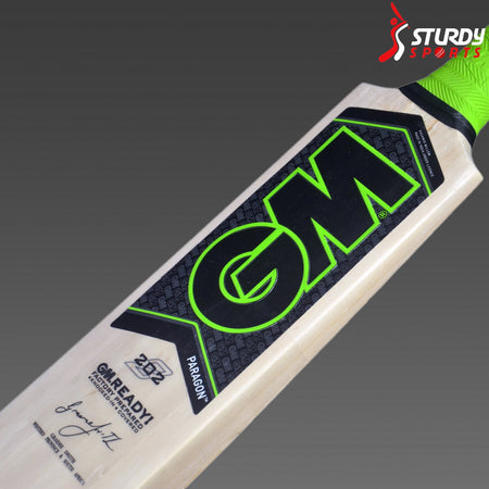 GM Paragon 202 Kashmir Willow Bat (Size3) - Kashmiri Willow - Youth / Boys - GM - Sturdy Sports