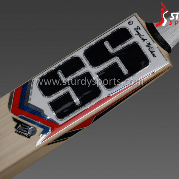 SS T20 Premium Cricket Bat - Senior - English Willow - Mens (SH) - SS - Sturdy Sports