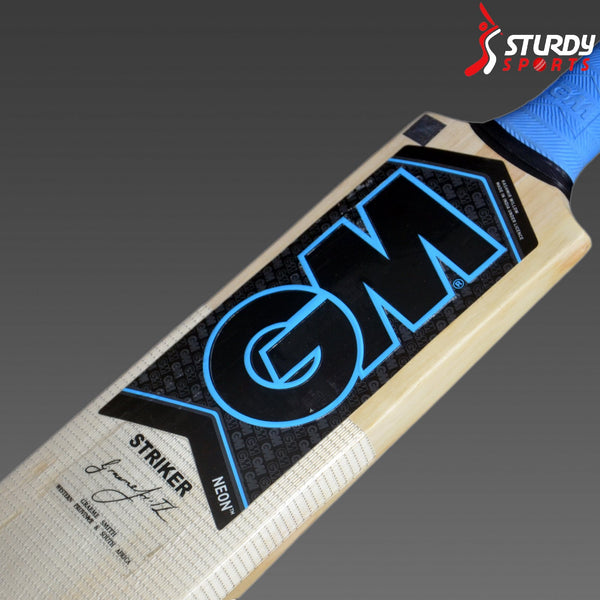 GM Neon Striker Kashmir Willow Bat (SH) - Kashmiri Willow - Mens (SH) - GM - Sturdy Sports