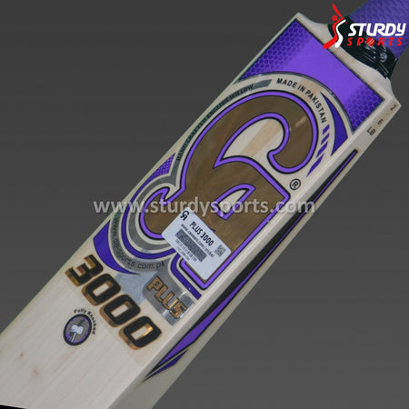 CA Plus 3000 Cricket Bat - Senior - English Willow - Mens (SH) - CA - Sturdy Sports