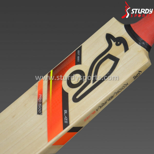 Kookaburra Blaze Pro 1500 Cricket Bat - Senior - English Willow - Mens (SH) - Kookaburra - Sturdy Sports