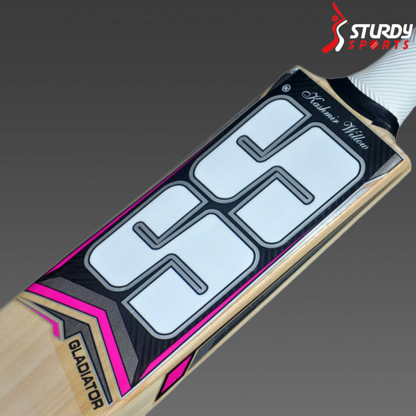 SS Gladiator Kashmir Willow Bat (Size 6) - Kashmiri Willow - Youth / Boys - SS - Sturdy Sports