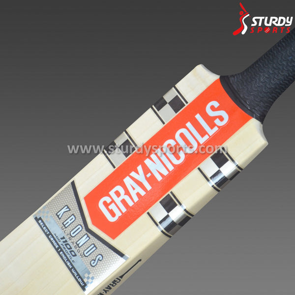 Gray Nicolls Kronus 1100 Cricket Bat - Senior - English Willow - Mens (SH) - Gray Nicolls - Sturdy Sports