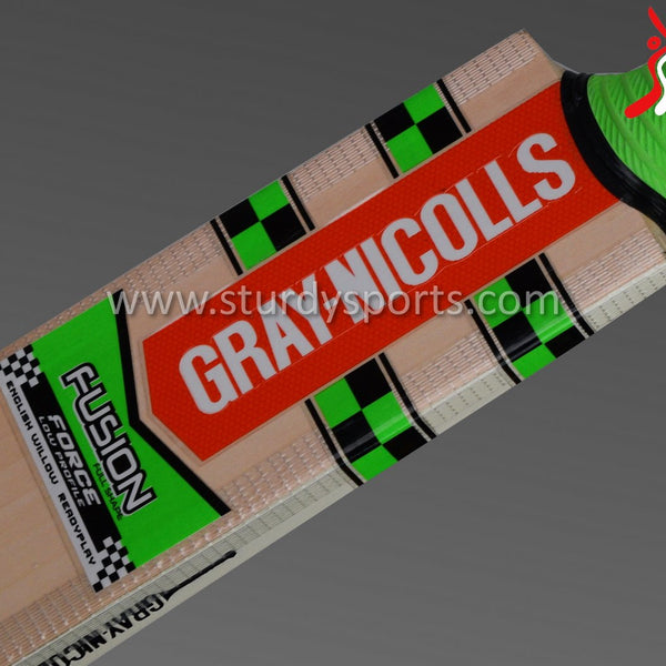 Gray-Nicolls Fusion Force Cricket Bat - Harrow - English Willow - Youth / Boys - Gray Nicolls - Sturdy Sports