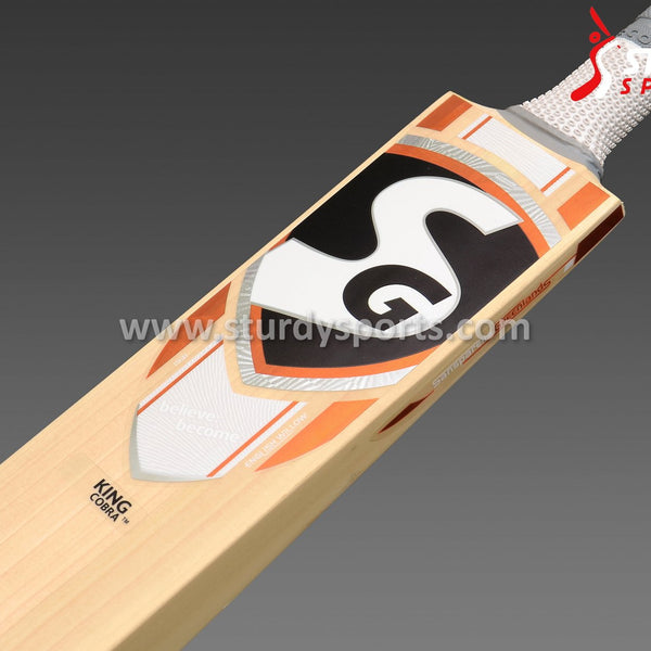 SG King Cobra Cricket Bat - Senior - English Willow - Mens (SH) - SG - Sturdy Sports