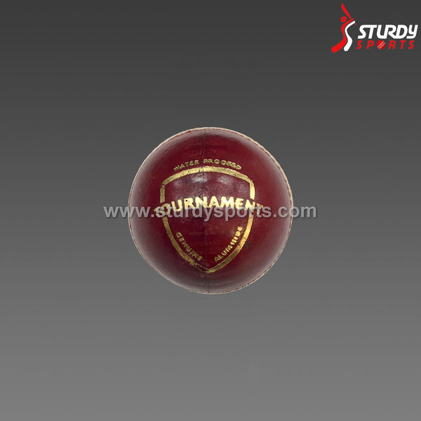 SG Tournament Red - 4 piece Ball (Senior) - 4 Piece Leather Ball - SG - Sturdy Sports