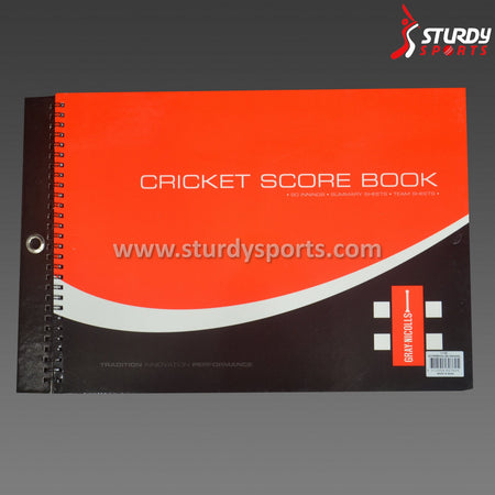 Gray Nicolls ScoreBook - 60 Innings - Score Book - Gray Nicolls - Sturdy Sports