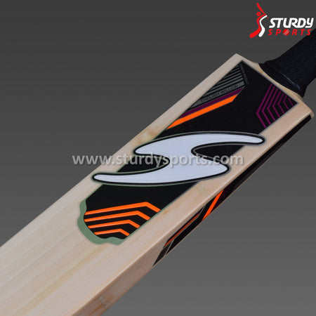 SS Single S Orange Cricket Bat - Senior - English Willow - Mens (SH) - SS - Sturdy Sports