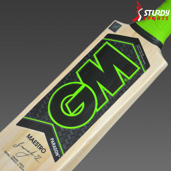 GM Paragon Maestro Kashmir Willow Bat (SH) - Kashmiri Willow - Mens (SH) - GM - Sturdy Sports