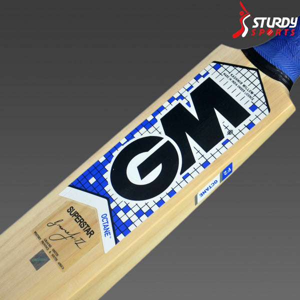 GM Octane Superstar Kashmir Willow Bat (SH) - Kashmiri Willow - Mens (SH) - GM - Sturdy Sports